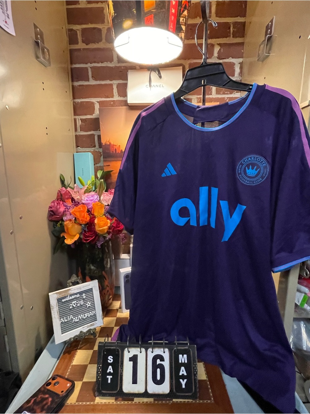 CHARLOTTE FC adidas Purple 23/24 Crown Jewel Kit Authentic Jersey AEROREADY